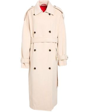 MAX&Co. Long-Sleeved Coat - Natural