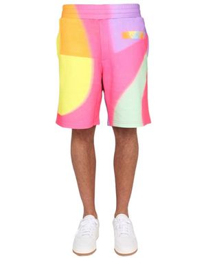 Moschino Loose Waist Shorts - Pink
