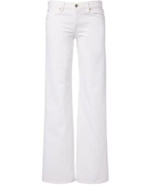 FRAME The Wide-Leg Jeans - White