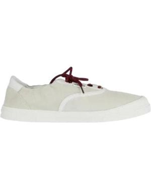 Moncler Vera Leisure Lace-Up Sneakers - Metallic