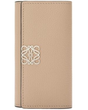 Loewe Anagram Key Case - Natural