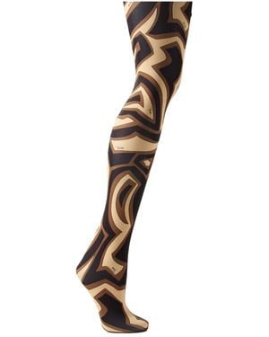 PUCCI Printed Tights - White