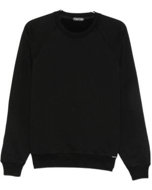 Tom Ford Crew Neck Sweatshirt - Black