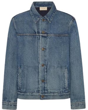 The Row Mendo Denim Jacket - Blue