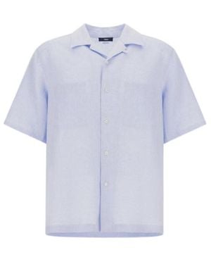 Herno Short-Sleeved Shirt - Blue