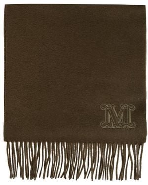 Max Mara Patterned Scarf - Green