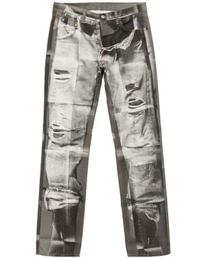 Acne Studios Trompe-L'Œil Jeans - Gray