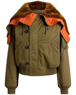 Polo Ralph Lauren Shearling-Trim Ranch Coat - Green