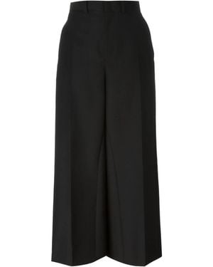 Junya Watanabe Wide Leg Cropped Pants - Black