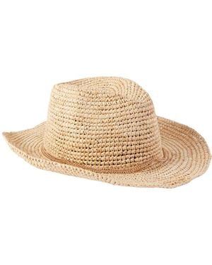 Eugenia Kim Lightweight Straw Hat - White