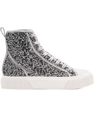Marc Jacobs The Sequin High Top Trainer - Grey