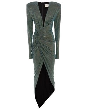 Alexandre Vauthier Asymmetrical Dress - Green