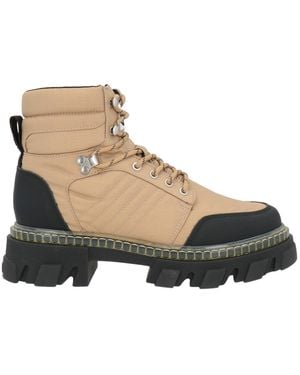 Ganni Comfort Non-Slip Hiking Boots - Natural