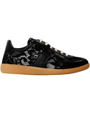Maison Margiela Lace Casual Shoes - Black