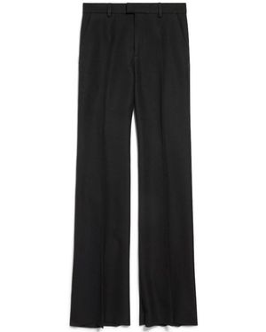 Balenciaga Flared Trousers - Black
