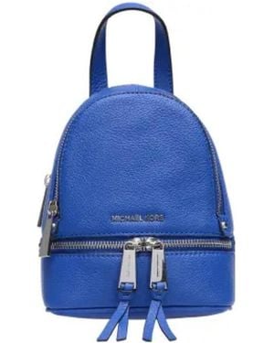 Michael Kors Logo Backpack - Blue