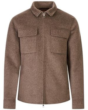 Montecore Long-Sleeve Casual Jacket - Brown