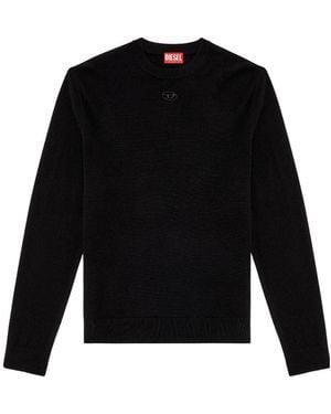 DIESEL K-Vieri Crewneck Jumper - Black