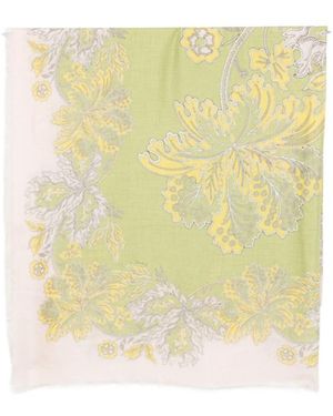 La DoubleJ Patterned Scarf - Yellow