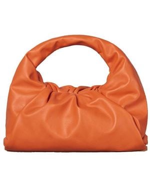 Bottega Veneta The Shoulder Pouch Bag - Orange