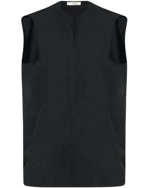 The Row Owen Top - Black