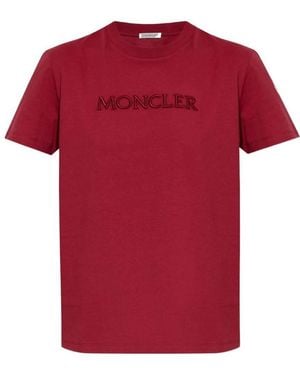 Moncler Embroidered Logo T-Shirt