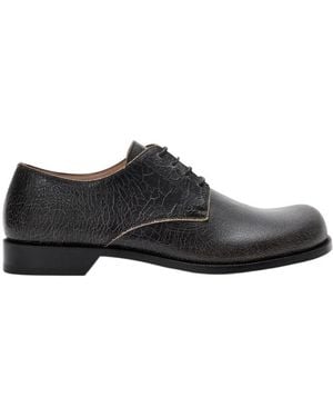 Loewe Lace-Up Derby Shoes - Black
