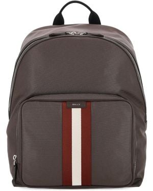 Bally Mavrick Leather Backpack - Brown