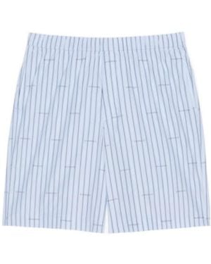 Givenchy Striped Bermuda Shorts - Blue