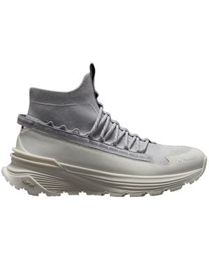 Moncler X Roc Nation By Jay-Z Lace-Up Sneakers - Gray