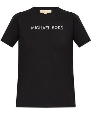 MICHAEL Michael Kors T-Shirt With Logo - Black