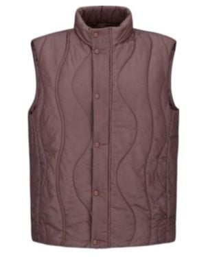 Herno Laminar Jackets Buttoned Design - Purple