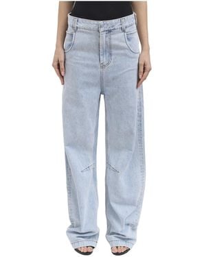 Entire studios Straight-Leg Wide-Leg Jeans - Blue