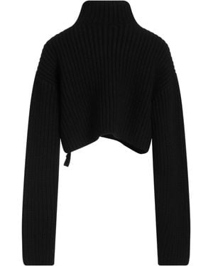Balenciaga Turtleneck Sweater - Black