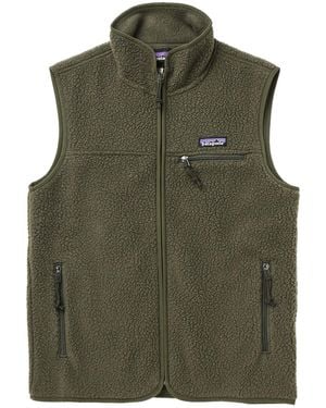 Patagonia Retro Pile Fleece Vest - Green