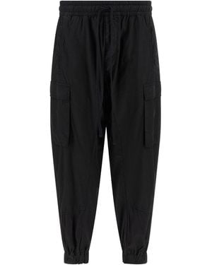 Thom Krom 41 Wrinkled Cargo Trousers - Black