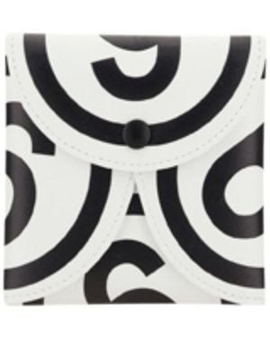MM6 by Maison Margiela Origami 6 Wallet - White