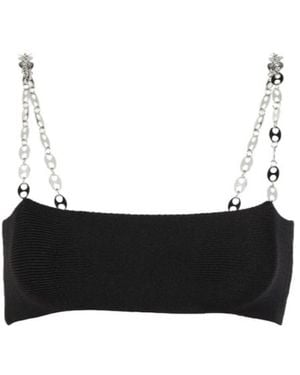AYA MUSE Rivu Knitted Bra - Black