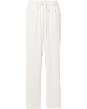TOVE Mai Straight-Leg Casual Pants - White