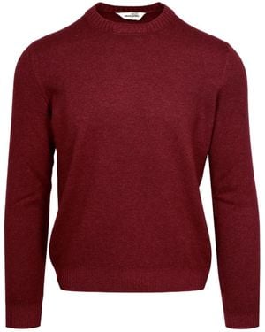 Gran Sasso Crew Neck Pullover - Red