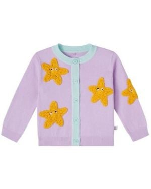 Stella McCartney Embroidered Cotton Cardigan - White