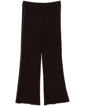 Low Classic Knited Pants - Black