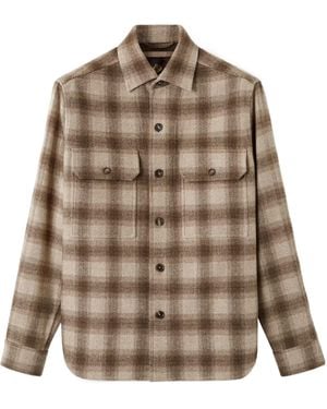 Loro Piana Ambrose Overshirt - Brown