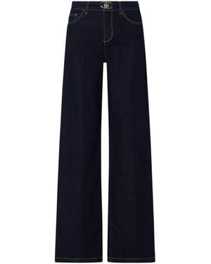 Liu Jo Logo-Detail Jeans - Blue