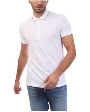 BOSS Slimfit Polo Shirt - White