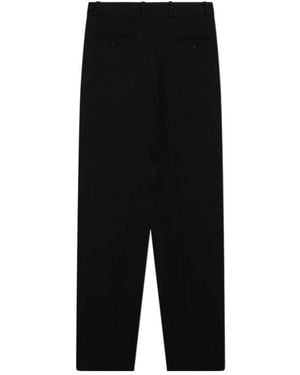 Loulou de Saison Pleated Tailored Pants - Black