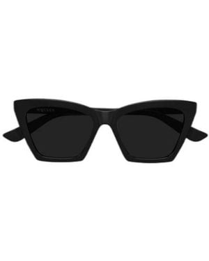 McQueen Eyewear Cat-Eye Frame Sunglasses - Black