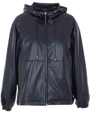 DUNST Zip-Up Hooded Jacket - Blue