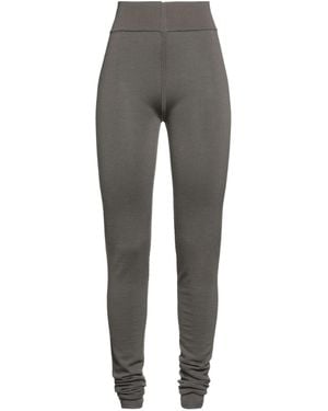 Rick Owens Plain Colour Legging - Grey