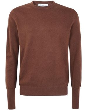 Ballantyne Crew-Neck Sweater - Brown